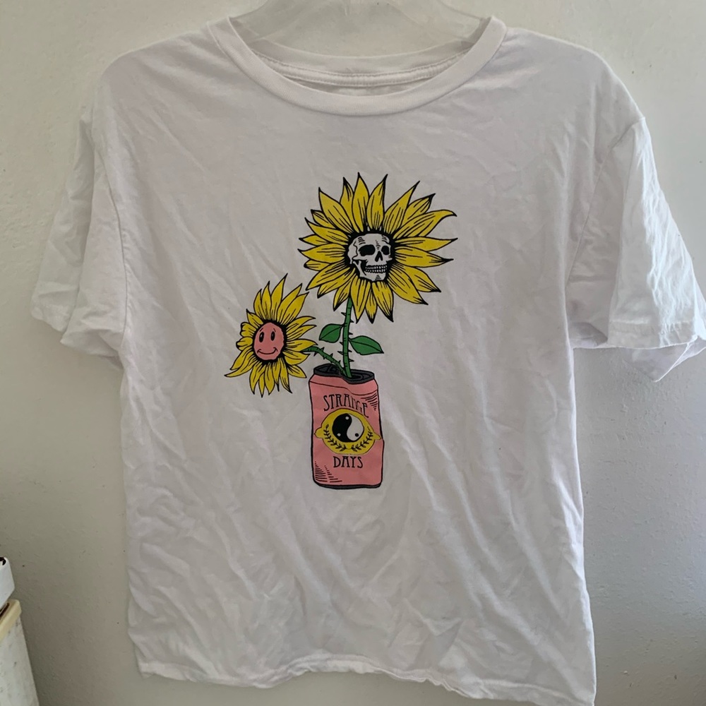 Strange Days flower pot shirt